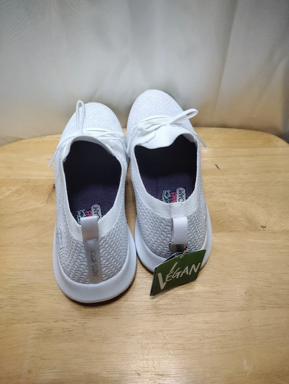 Skechers NEW Women's Ultra Flex - Salutations Shoes in White/Silver Size 10 NWOB